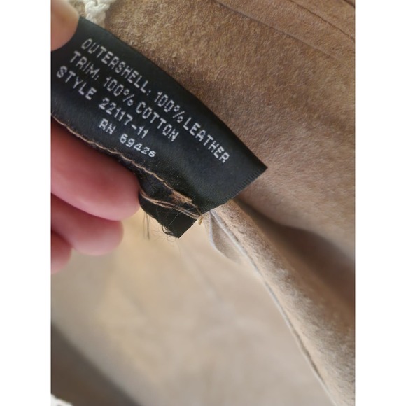 Wilson Leather Maxima Long Oversized Leather Boho Jacket Xl - Picture 11 of 15